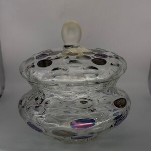 Vintage Covered Candy Jar “Nemo” from Czech